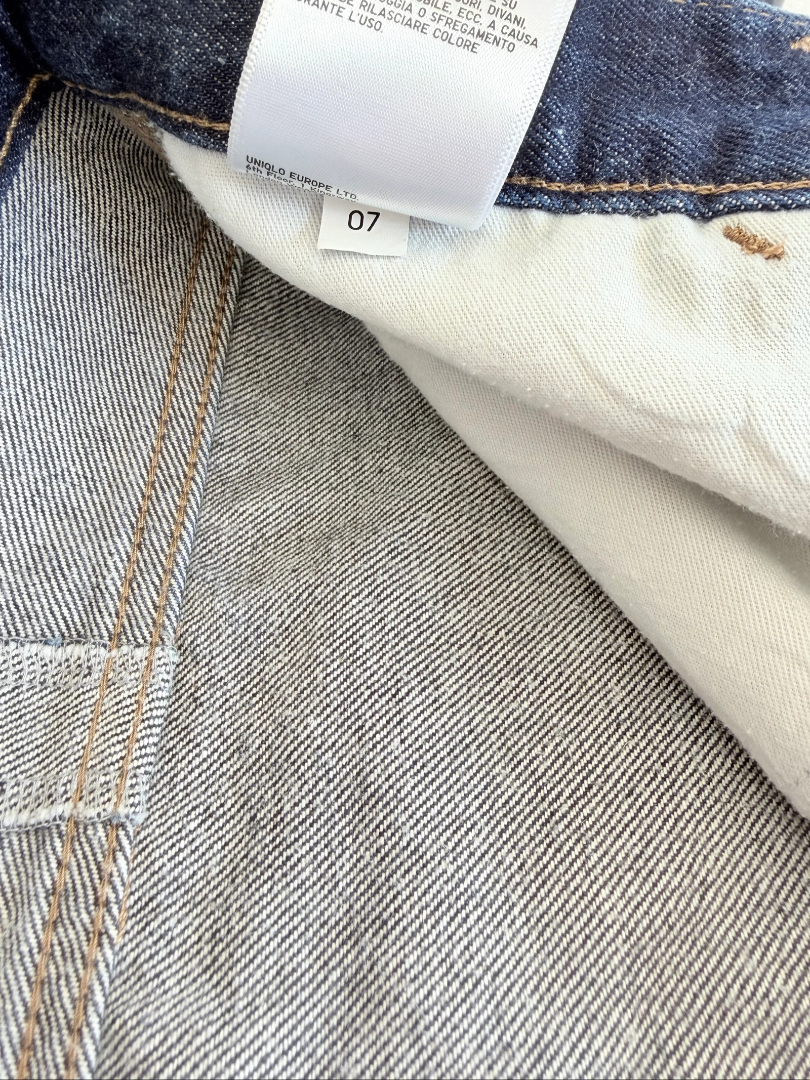 Jeans azul rodado cintura alta tamanho 44 – photo 9
